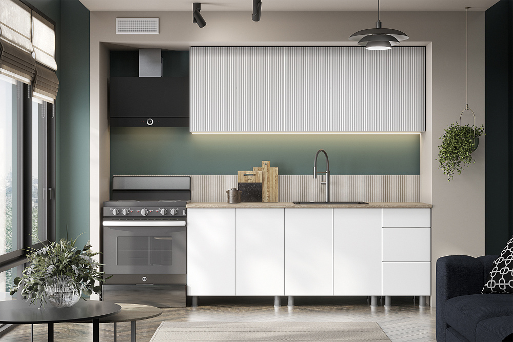 Модульная кухня Ритея лунный бархат