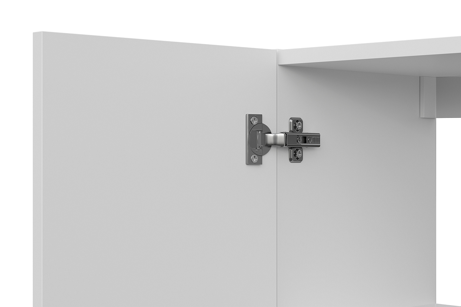 Шкаф навесной с ящиком Океалис белый