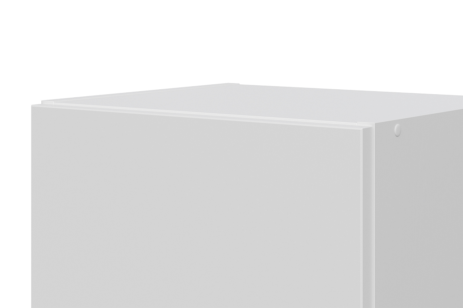 Шкаф навесной с ящиком Океалис белый