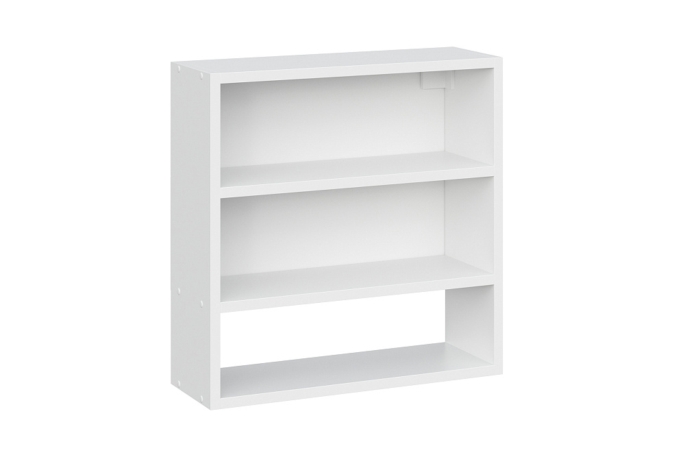 Шкаф навесной с полкой Океалис белый