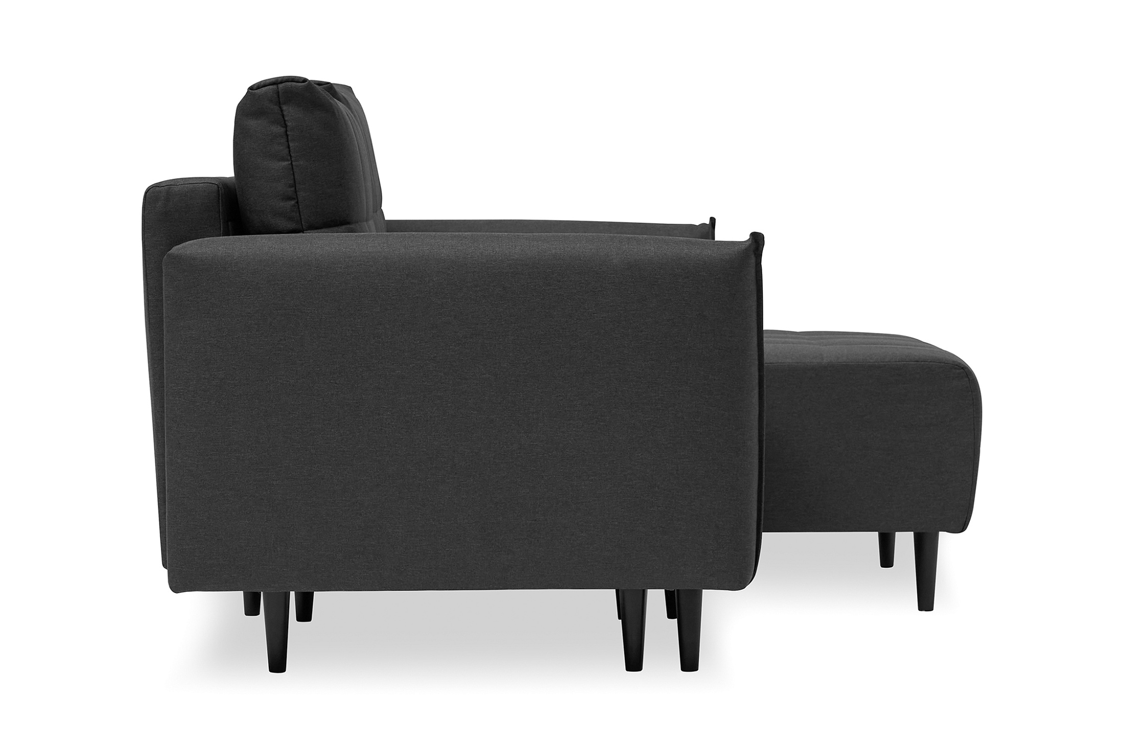 Диван угловой Флэт темно-серый — изображение 8