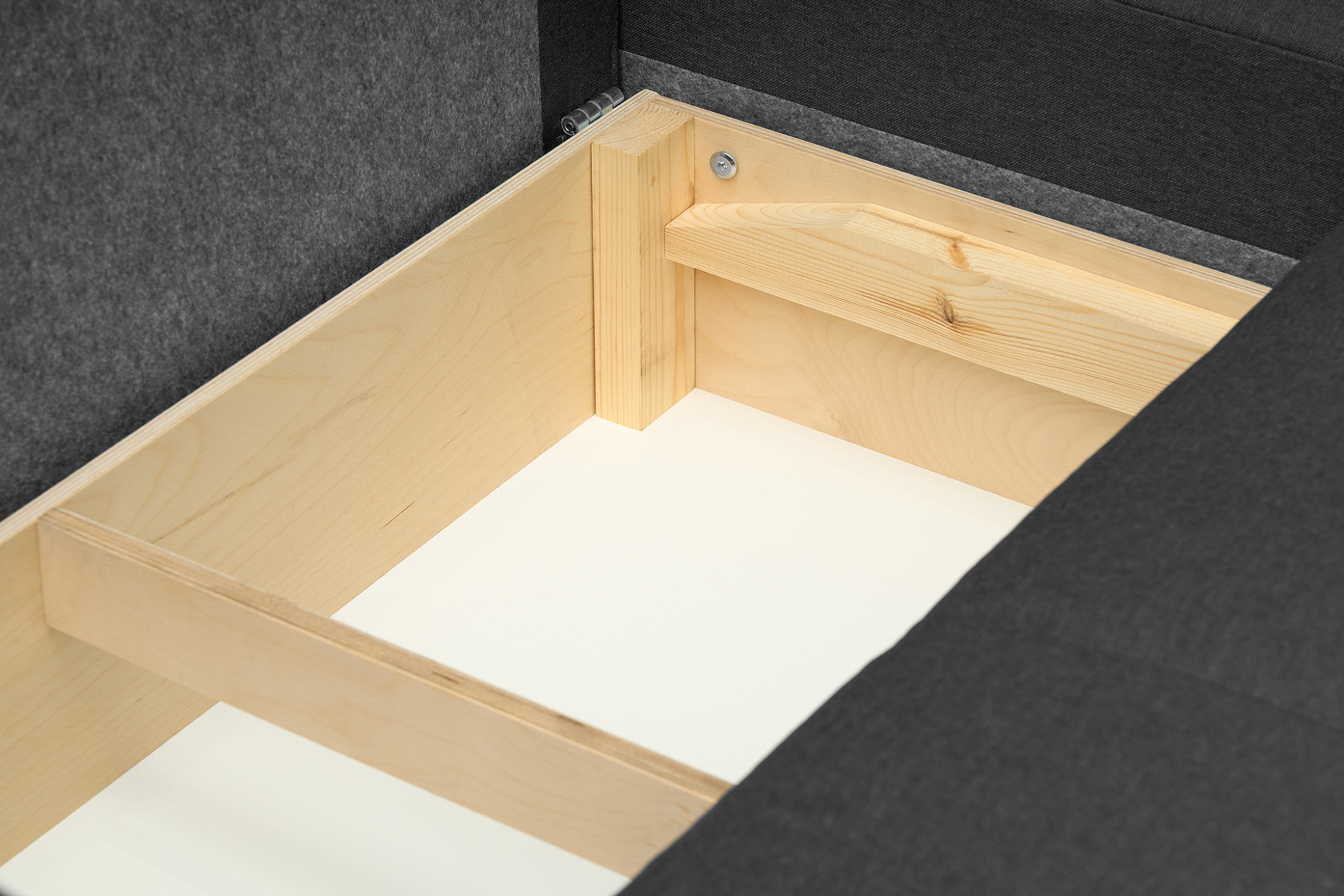 Диван угловой Флэт темно-серый — изображение 10