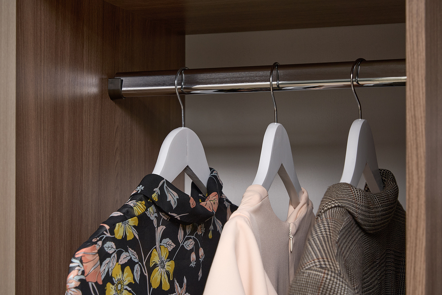 Шкаф Трио ясень шимо темный / ясень шимо светлый