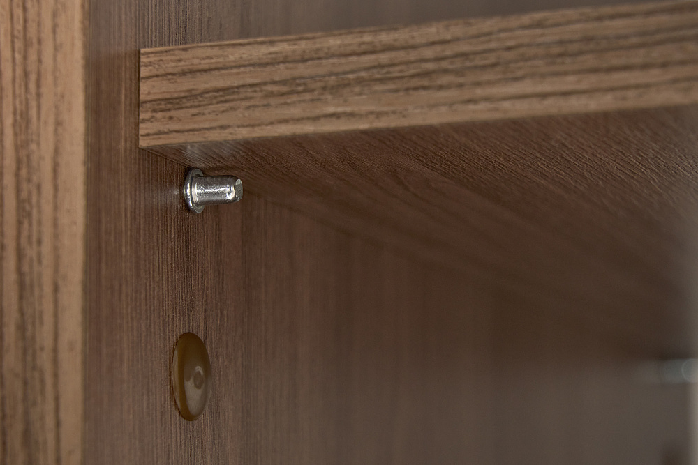 Шкаф Трио ясень шимо темный / ясень шимо светлый