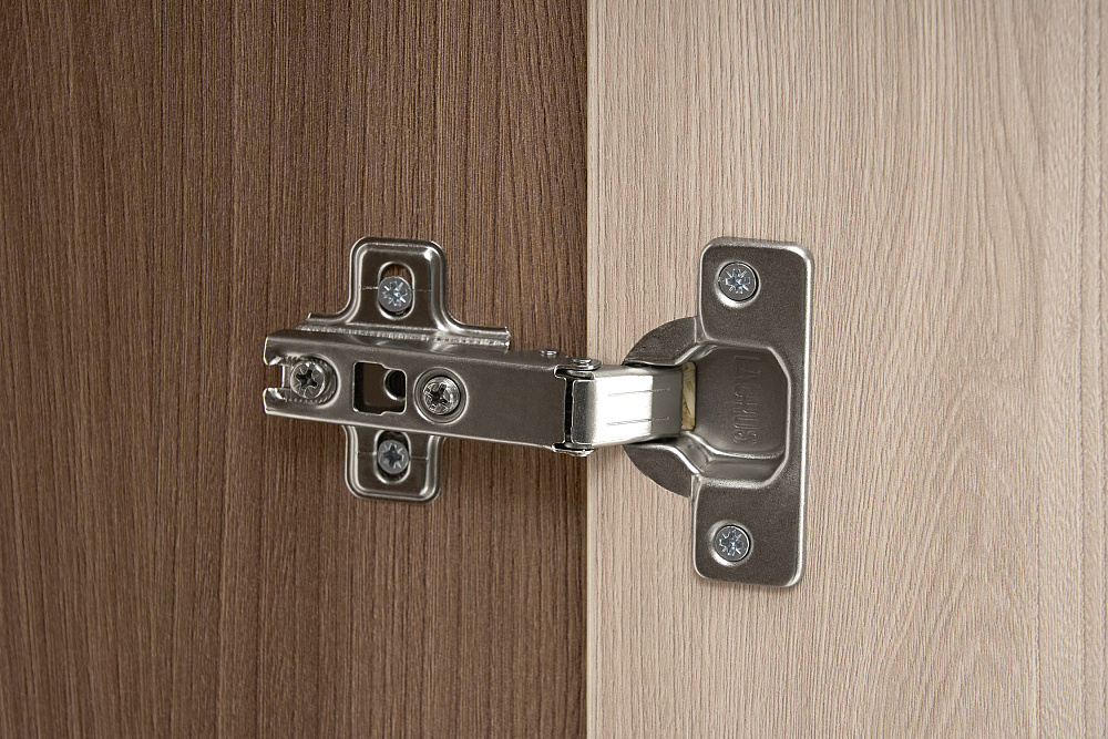 Шкаф Трио ясень шимо темный / ясень шимо светлый