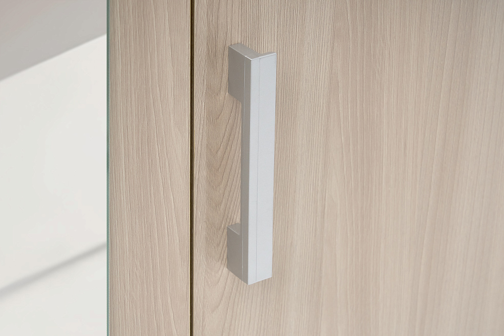 Шкаф Трио ясень шимо темный / ясень шимо светлый