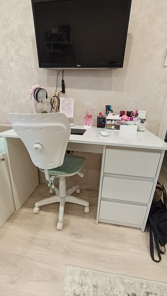 Стол письменный Айден белый