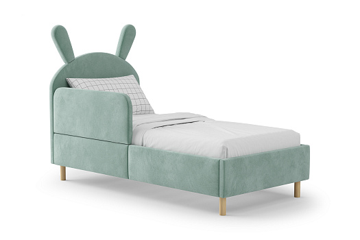 Кровать Вилу зеленая