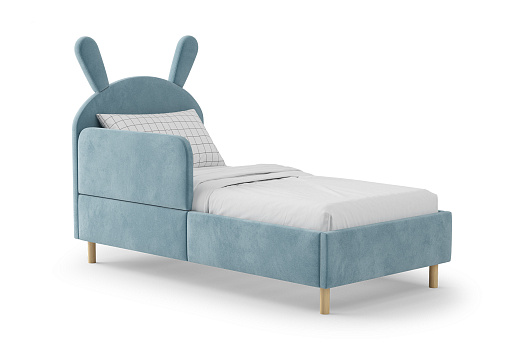 Кровать Вилу голубой