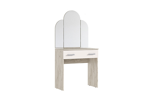 Туалетный столик Бассо дуб крафт серый / кашемир