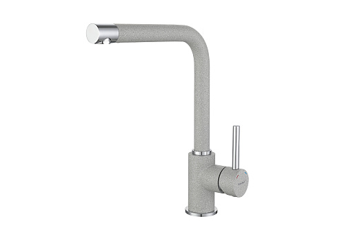 Смеситель Г-образный серый