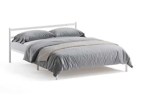 Кровать двуспальная Мета белая