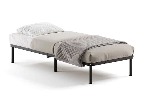 Кровать односпальная Гевир черная