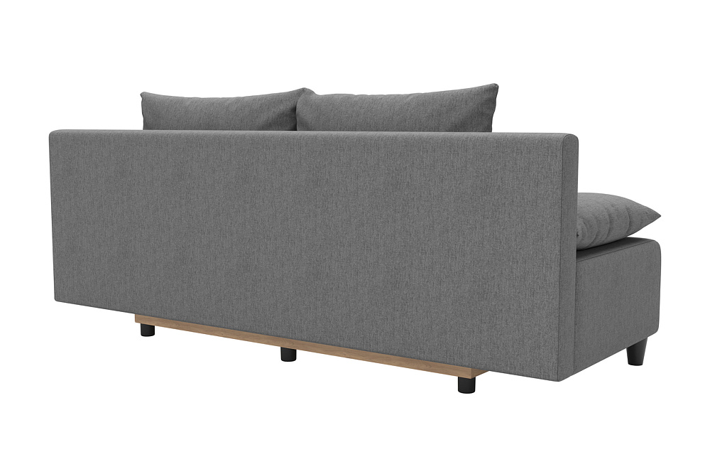 Диван еврокнижка 3-х местный Роджерс М серый 