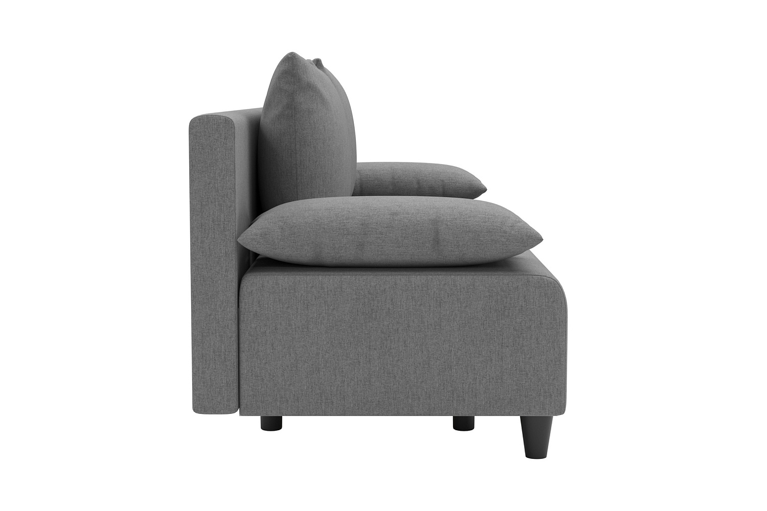 Диван еврокнижка 3-х местный Роджерс М серый 