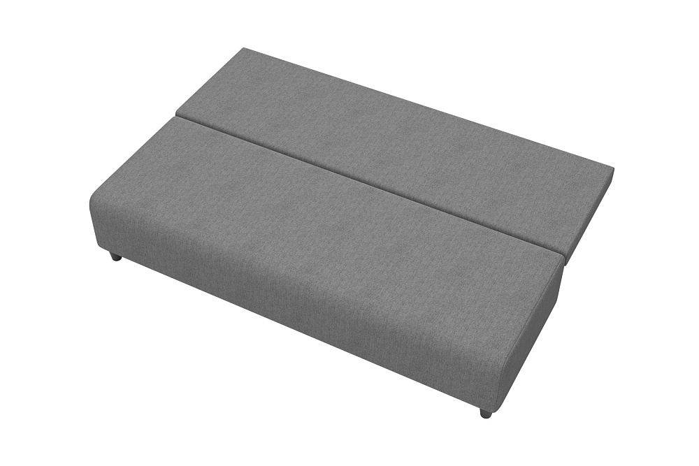 Диван еврокнижка 3-х местный Роджерс М серый 