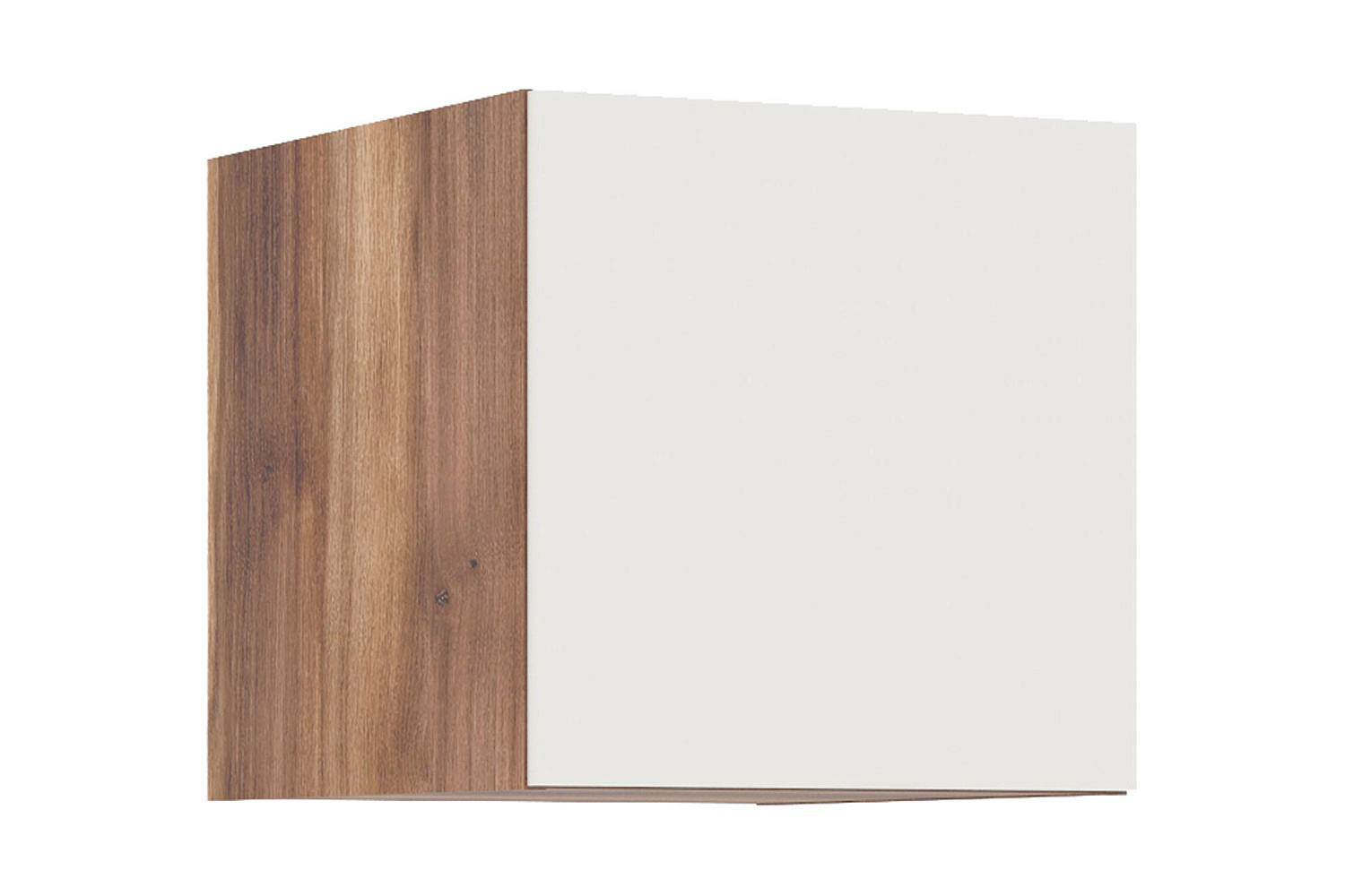 Пенал с антресолью Тризиль дуб барокко / белый / зеленый камень