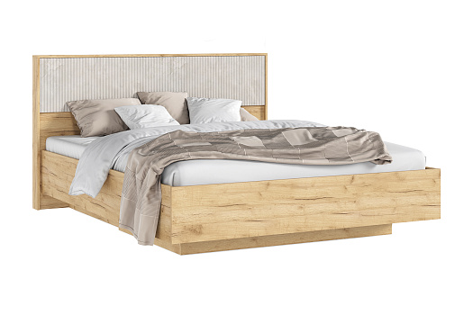 Кровать парящая Марвэл 1.6 м дуб крафт / мальта