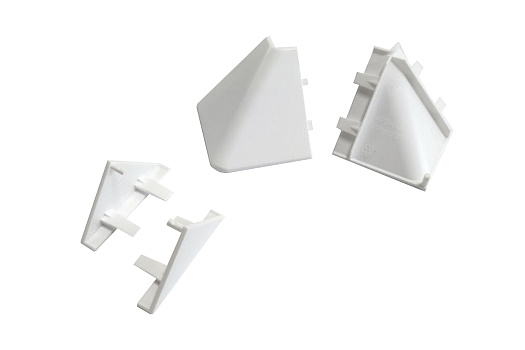 Комплект заглушек Плато белый