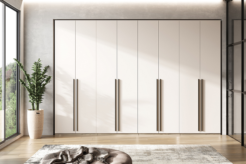 Гардеробная Теларо №2 дуб крафт серый / кашемир