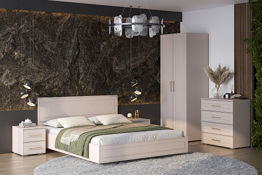 Модульная спальня Антеро кашемир / шампань