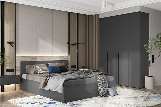 Спальня Челси №1 графит