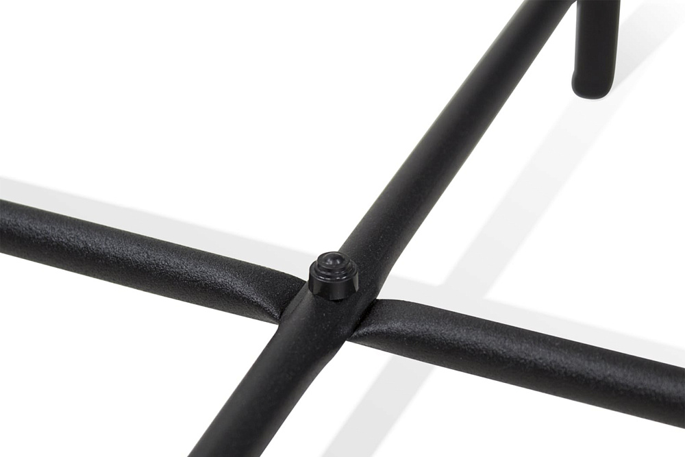 Стол журнальный SHT-CT30 черный муар / прозрачный лак