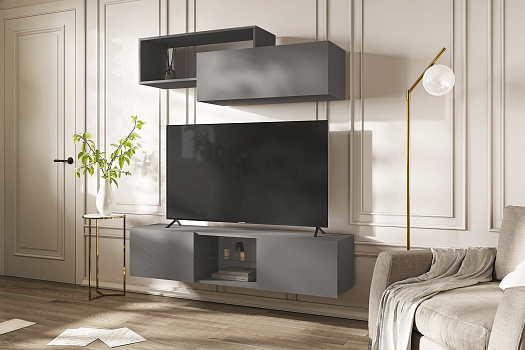 Модульная гостиная Челси графит