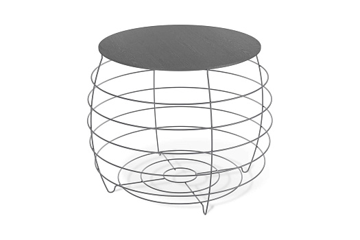 Стол журнальный SHT-CT77 каттара / графит муар