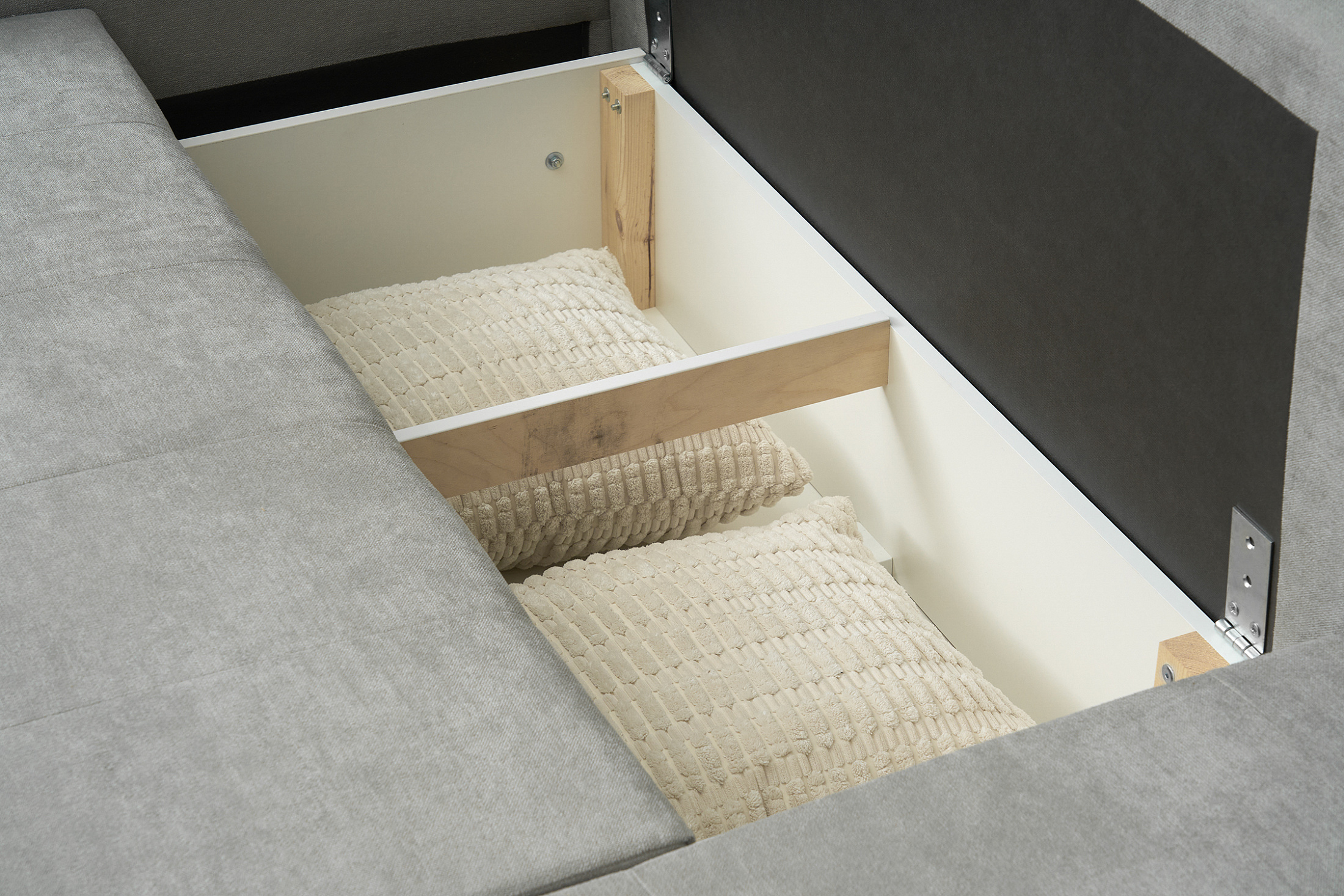 Диван угловой Остин светло-серый — изображение 5