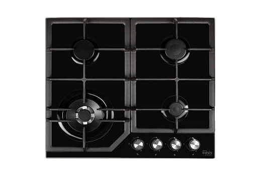 Газовая варочная поверхность Oasis P-GBT черная