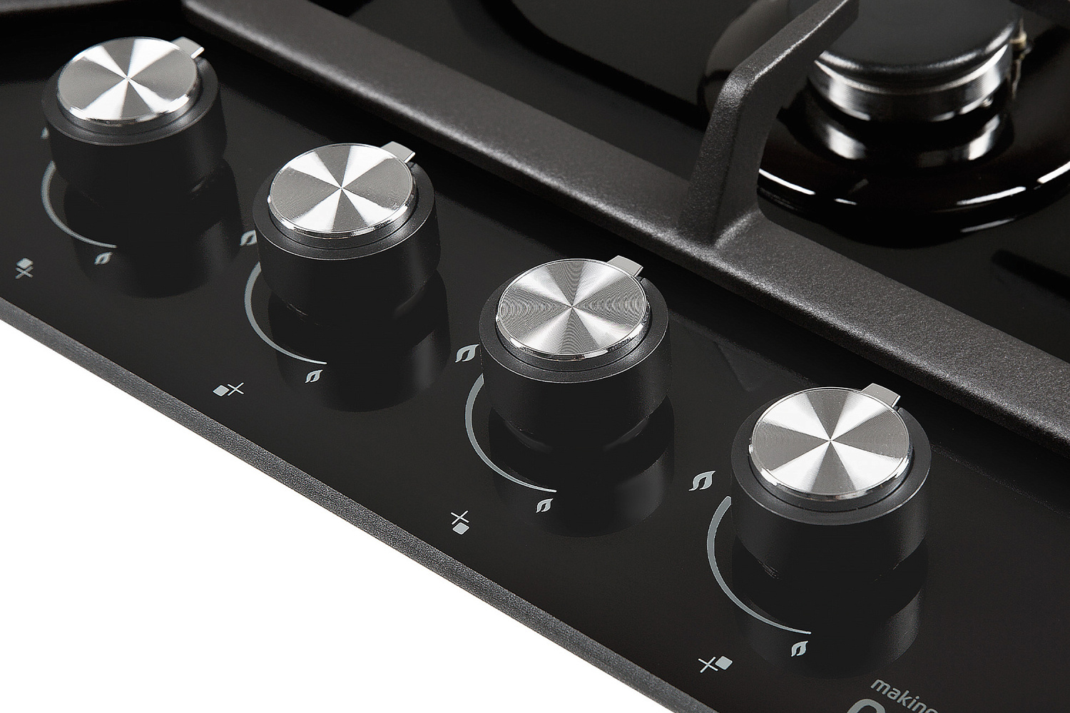 Газовая варочная поверхность Oasis P-GBT черная