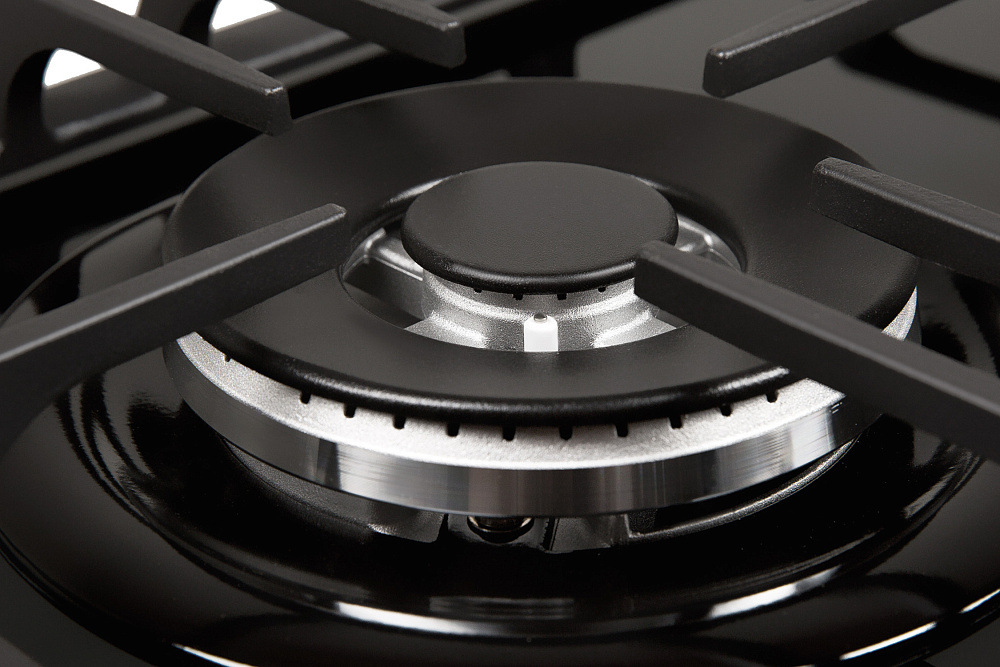 Газовая варочная поверхность Oasis P-GBT черная