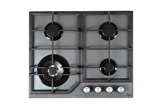 Газовая варочная поверхность Oasis P-GGT серая