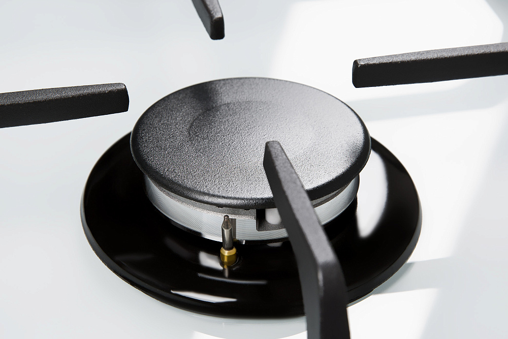 Газовая варочная поверхность Oasis P-GWT белая