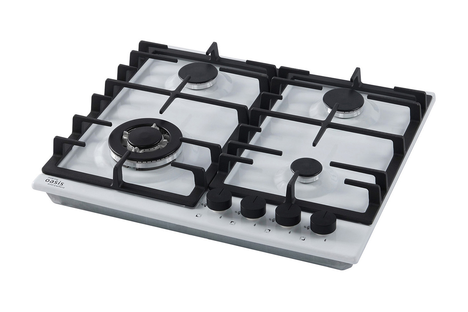 Газовая варочная поверхность Oasis P-MSE белая
