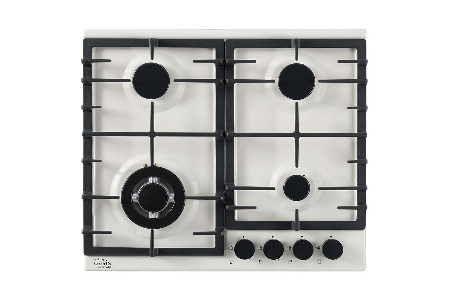 Газовая варочная поверхность Oasis P-MSI бежевая