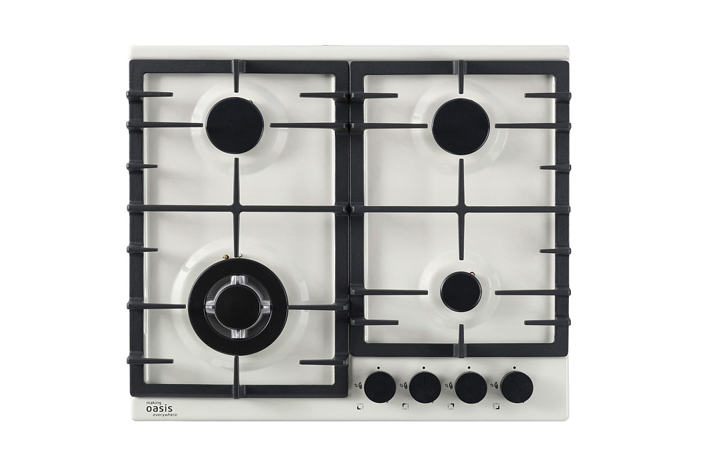 Газовая варочная поверхность Oasis P-MSI бежевая