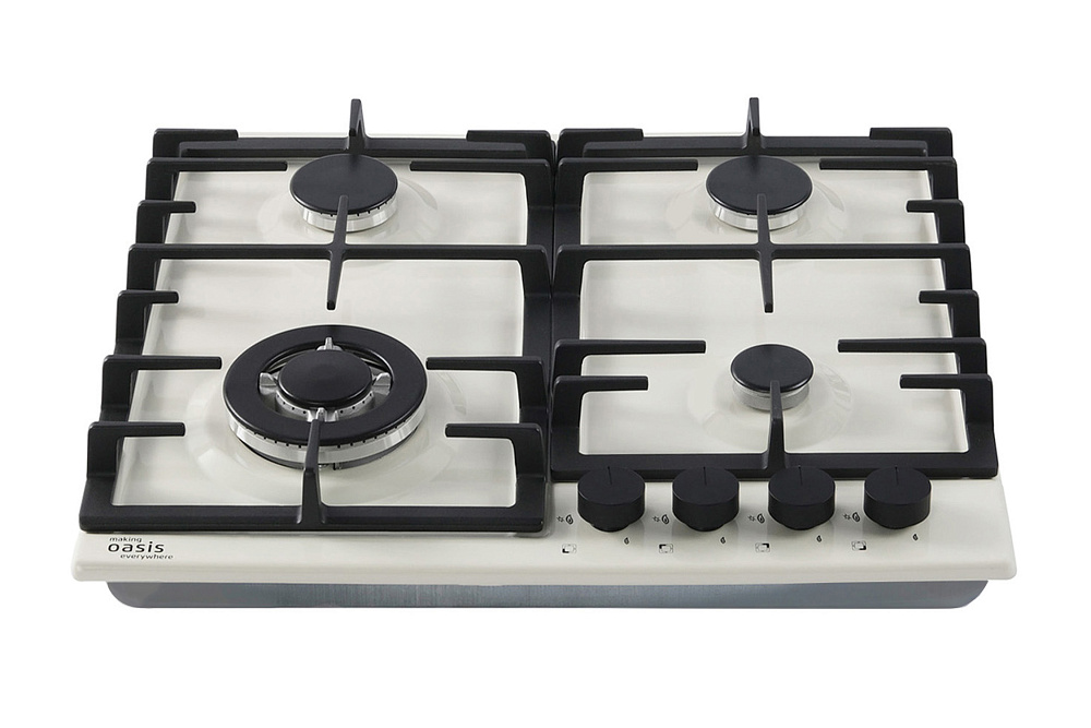 Газовая варочная поверхность Oasis P-MSI бежевая