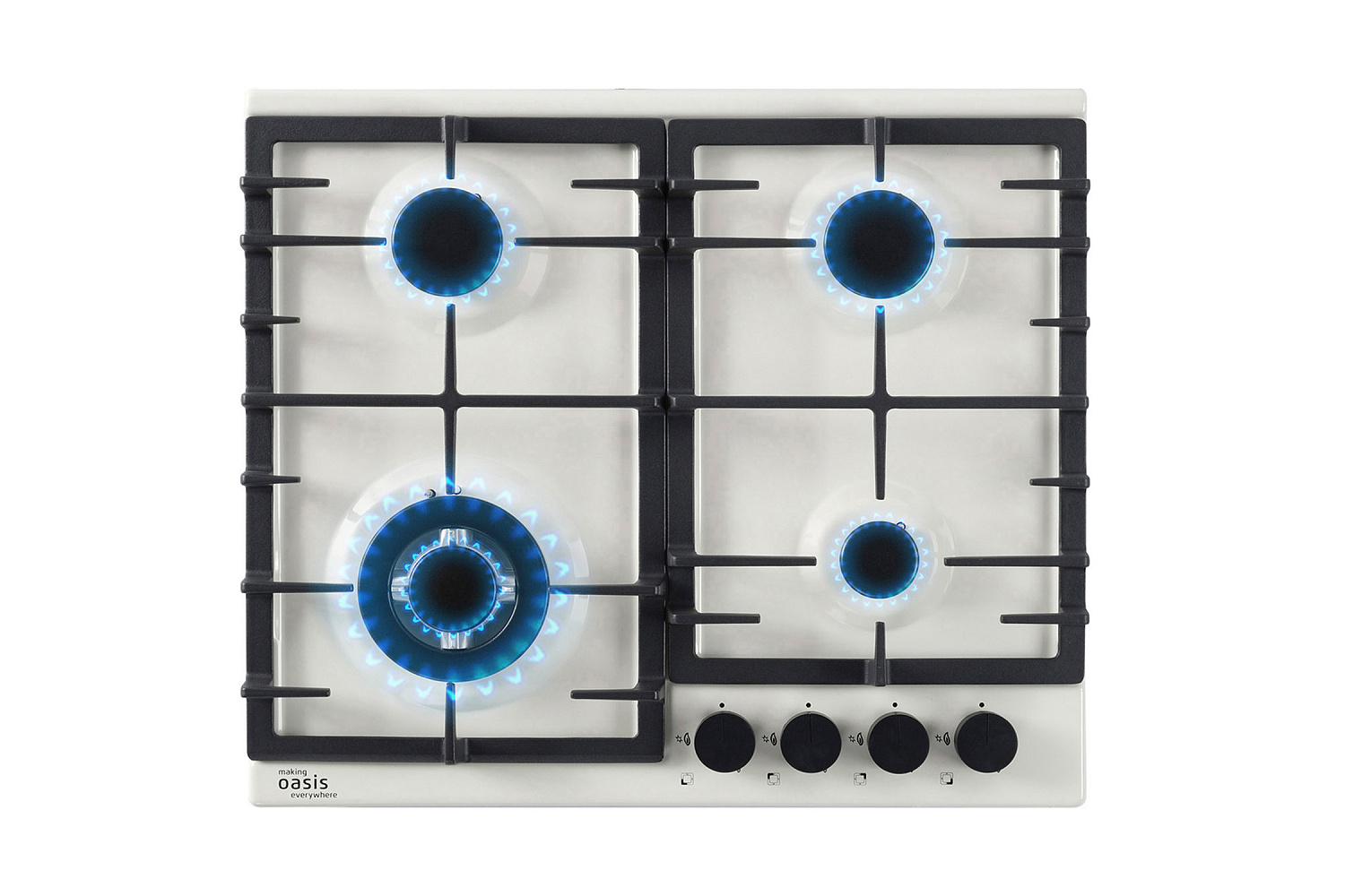 Газовая варочная поверхность Oasis P-MSI бежевая