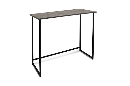 Стол-консоль Ремика черный / дуб рошелье