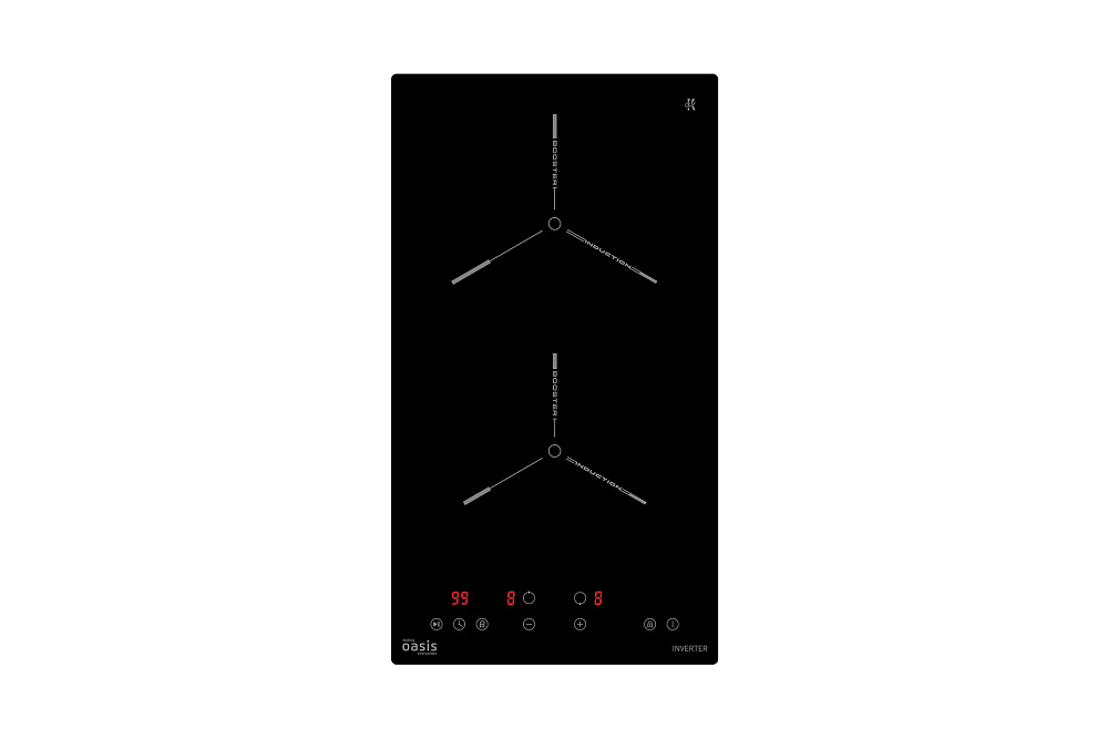 Индукционная варочная поверхность Oasis P-EN черная