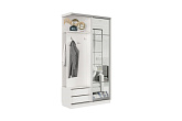 Прихожая-купе Аквила мини белая
