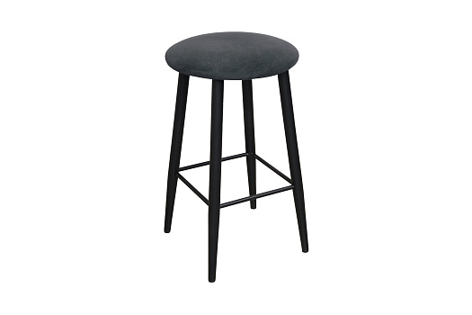 Стул полубарный Техас темно-серый