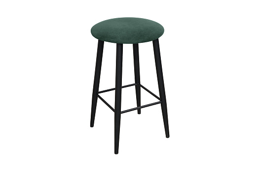 Стул полубарный Техас изумрудный