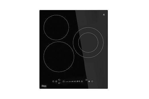 Электрическая варочная панель Oasis P-3SB черная