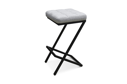 Стул полубарный Лофт рогожка олива