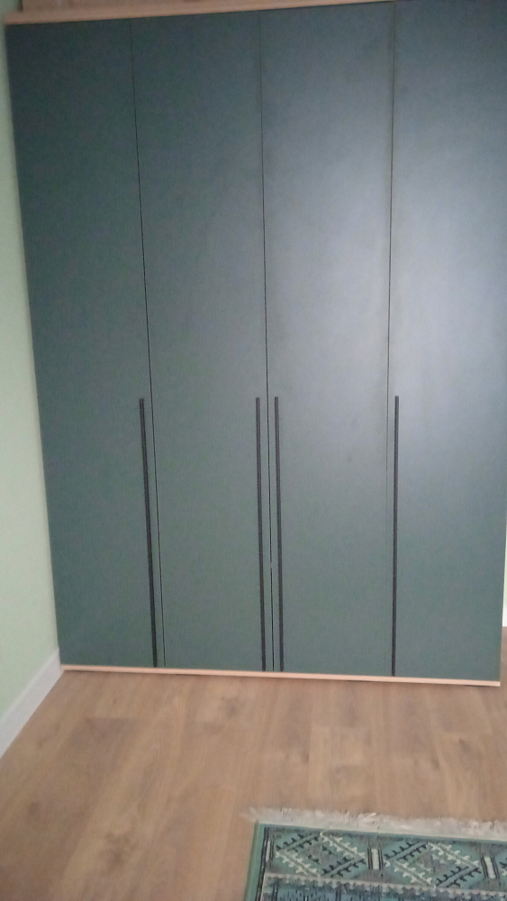 Шкаф 2-х створчатый Берген с зеркалами белое дерево