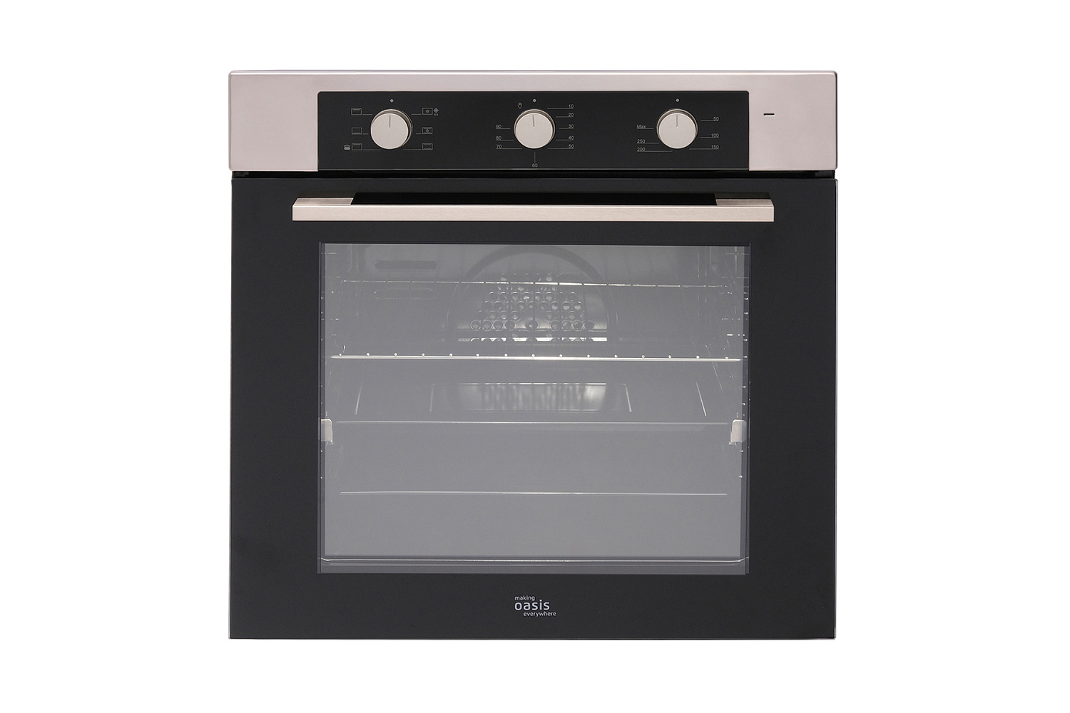 Встраиваемый духовой шкаф Oasis D-MNN черный / стальной