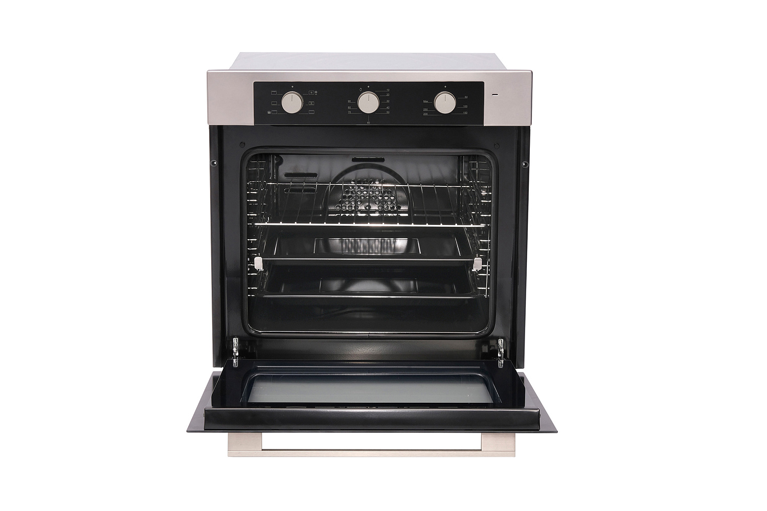 Встраиваемый духовой шкаф Oasis D-MNN черный / стальной
